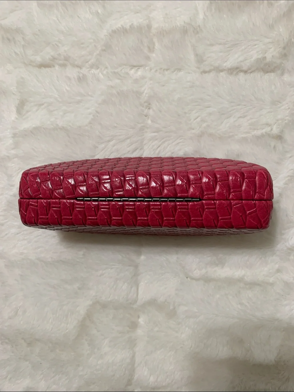 Pink Textured Hard Eyewear Case